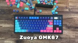 Should You Buy the Zuoya GMK87?? Keyboard with Screen And Volume Knob - Zuoya GMK87 Review 