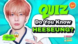 ULTIMATE Heeseung Enhypen Quiz! Are You a REAL Engene 🤔