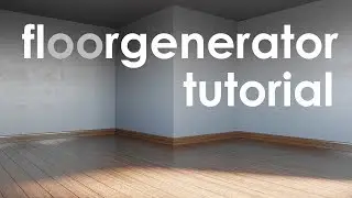 3ds max Photo-realistic Floors (Floor Generator Tutorial)