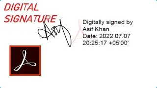 How to digitally sign a document in Adobe Acrobat DC|Digital Signature in Adobe Acrobat DC