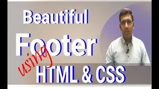 how to create footer in html and css in hindi - Complete free web development course in Urdu / Hindi