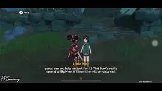 Genshin Impact : Book in the Woods liyue reputation quest