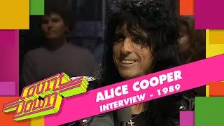 Alice Cooper about the album Trash (Countdown Interview, 1989)