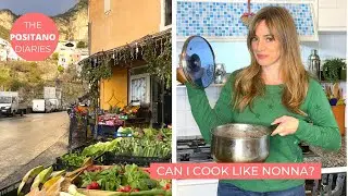 INSIDE A SMALL ITALIAN GROCERY STORE | Pasta with Lentils | The Positano Diaries EP 78