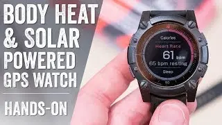 Matrix PowerWatch 2: A Body Heat & Solar Powered GPS Watch