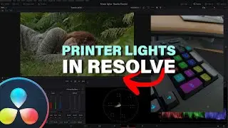 Grading with Printer Lights in Resolve