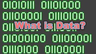 What is Data? (How Programming Works)