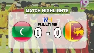 MALDIVES 0-0 SRILANKA (ALL GOALS & HIGHLIGHTS) • SAFF Suzuki Cup 2018