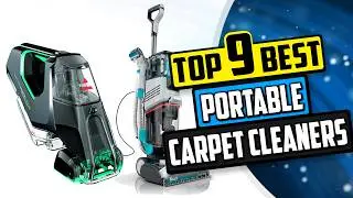 Best Portable Carpet Cleaner | Top 9 Reviews [Buying Guide 2024]