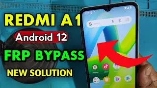 Redmi A1 FRP Bypass Without PC December 2023 Security   / Redmi A1 Plus FRP Bypass Without PC