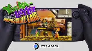 Yooka-Laylee and the Impossible Lair | Steam Deck Gameplay | Steam OS