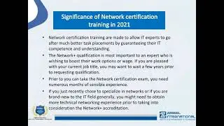 Network certification training - What certification available for networking?