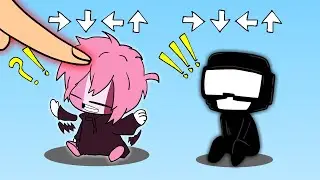 Anime Chibi Fnf vs Finger || Friday Night Funkin' || Tankman and GF ❤️