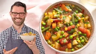 Easy Vegetable Soup Recipe | Beyond Easy!