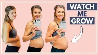 Week By Week Pregnancy Progression 4-13 Weeks| Baby #3