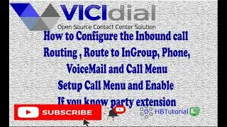 Vicidial Change DID Inboundcall Routing And Call Menu | If you know the Extension