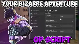 The BEST YBA / Your Bizarre Adventure Script | Auto Farm, Teleports! | PASTEBIN SCRIPT 2024