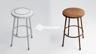 How To Make Table In Blender _ Blender Modeling