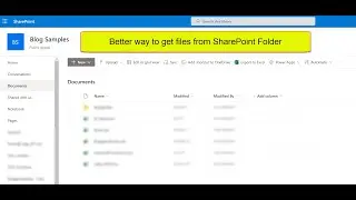 Improve import from SharePoint in Power BI and Power Query