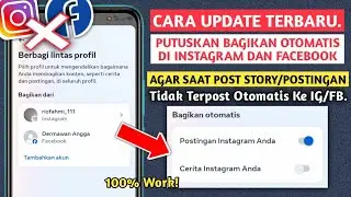 CARA AGAR STORY INSTAGRAM TIDAK MASUK KE FACEBOOK | TERBARU