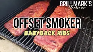 Offset Smoker Pork Ribs