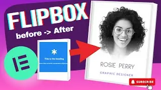Building A Flipbox In Elementor for FREE | Responsive Addons for Elementor Plugin