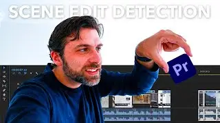 Editing existing footage using Scene Edit Detection in Adobe Premiere Pro