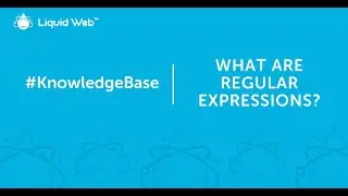 What Are Regular Expressions?