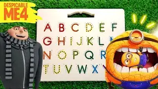 GRU 4 ABC - Learn to write ABC´s with Magnatab, GRU and the MegaMinions!