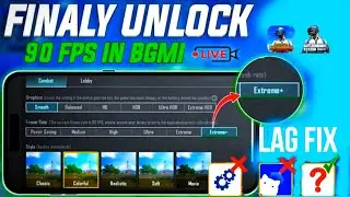 90 FPS Best GFX TOOL For Bgmi/Pubg | New 3.4 Update | How To Unlock 90 Fps In PUBG/ BGMI 🔥✔️