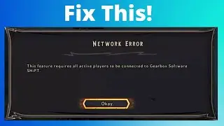 Tiny Tinas Wonderlands: Fix Network Connection Error | Network Error