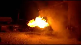 газген на пеллетах 3, короткие видео с г.Клин работы газгена.