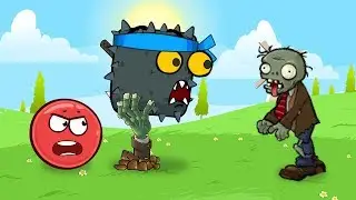 Red Ball 4 Animation - Zombie Evil In Red Ball 4 World