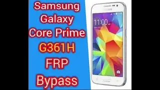 Samsung g361h frp bypass without pc