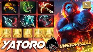 Yatoro Lina Unstoppable Fire Boss - Dota 2 Pro Gameplay [Watch & Learn]