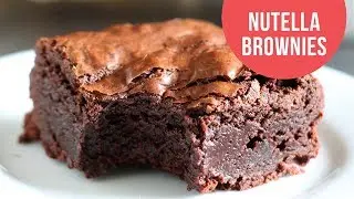 LEGENDARY Nutella Brownies