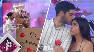 Taide y Osvaldo vivieron una historia de amor perfecta y así se hicieron novios. | Enamorándonos