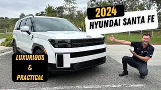 All-New Hyundai Santa Fe Calligraphy LOOKS CRAZY!  But Is It GOOD? | 2024 Hyundai Santa Fe Review