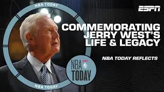 Paying tribute to NBA Hall of Famer Jerry West's life and legacy | NBA Today