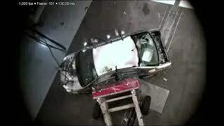 Old Toyota Corolla Side Crash Test (2005)