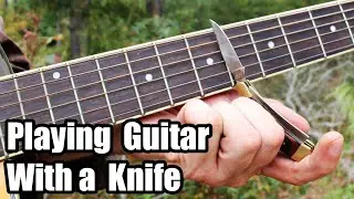 Playing Guitar With a Knife - Old Blues - John Henry - Edward Phillips