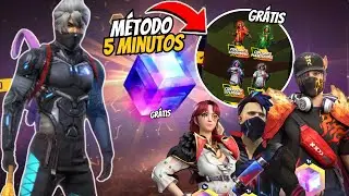 COMO PEGAR INCUBADORA E CUBO MÁGICO EM MENOS DE 5 MINUTOS?🚨😱 garena freefire