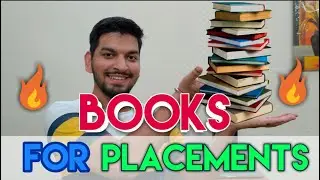 Best Books for Placement Preparation || Any Branch/College || 2020 Book Recommendation