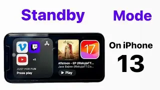 iOS 17 New Standby Mode iPhone 13 - How to Use Standby Mode on iPhone 13 [Tutorial]