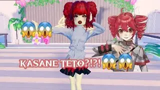 HOW to DRESS UP as *KASANE TETO* in DRESS TO IMPRESS!!😱😱😱