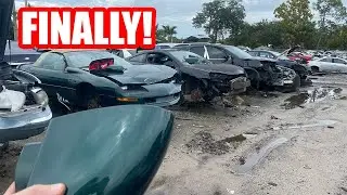 Hunting For Camaro Parts In The Junkyard!