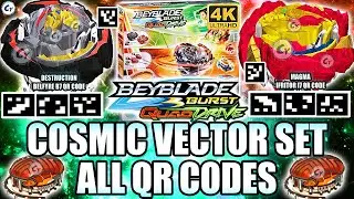 QR CODES COSMIC VECTOR SET QR CODE MAGMA IFRITOR I7 QR CODE DESTRUCTION BELFYRE B7 QR CODE