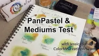 PanPastels & Mediums Test / Thank You Creative Art Box / Art Supply Tutorial