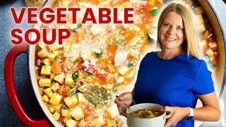 VEGETABLE SOUP | best ever, easy recipe with 3 flavor boosters