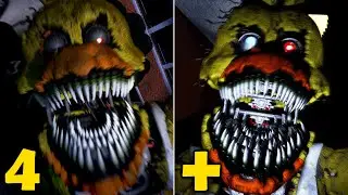 FNAF 4 Plus - Demo Night & Jumpscares (Fanmade)